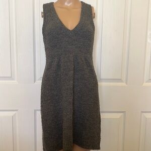 Loverocks  gray racerback sweater dress/jumper/tunic sz M